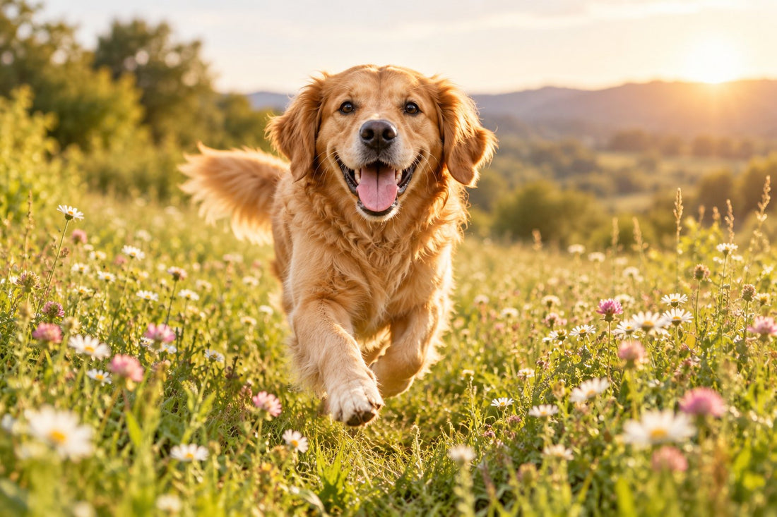 Un chien se désaltère pendant une journée chaude